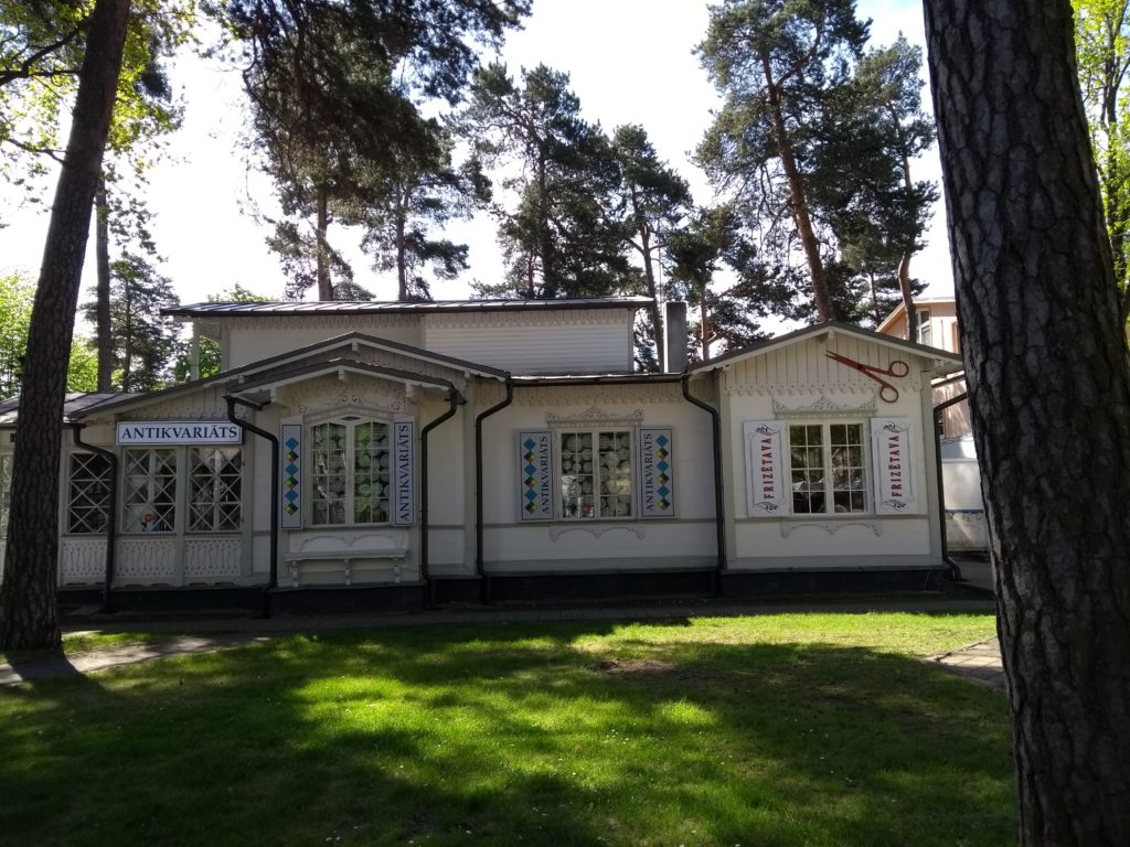 drewniany dom Łotwa